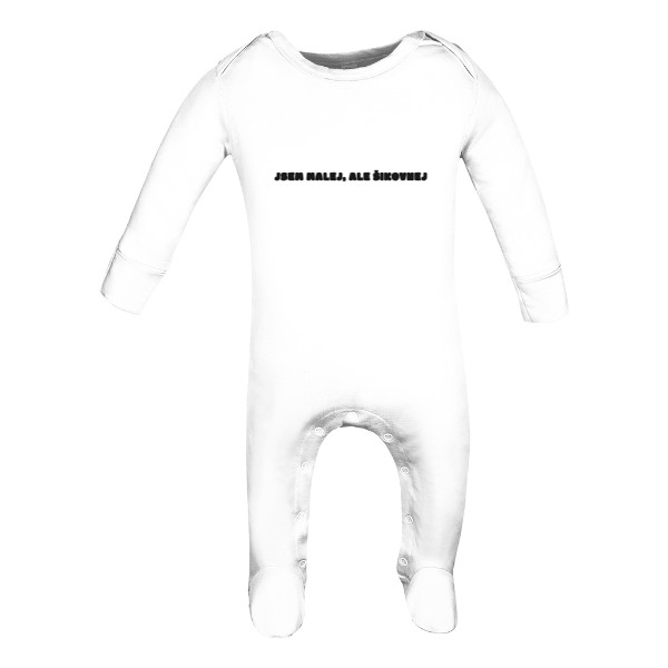 Dětské dupačky Organic s potiskem overalek