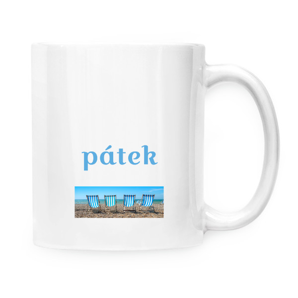 pátek, hrnek