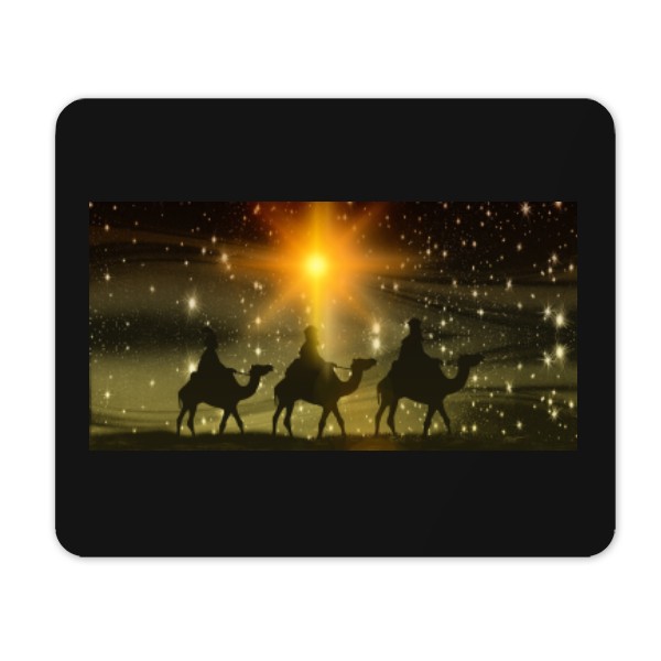 Podložka pod myš s potiskem podložka pod myš, tři králové