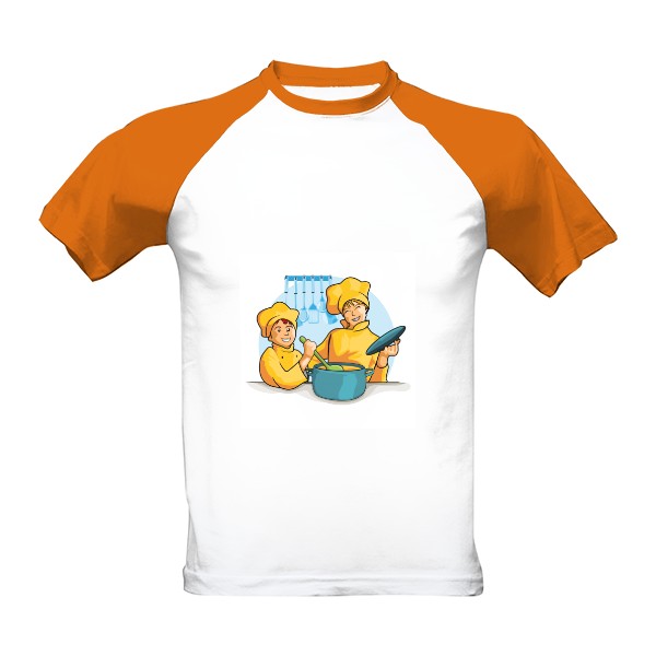 Tričko s potiskem triko kuchař